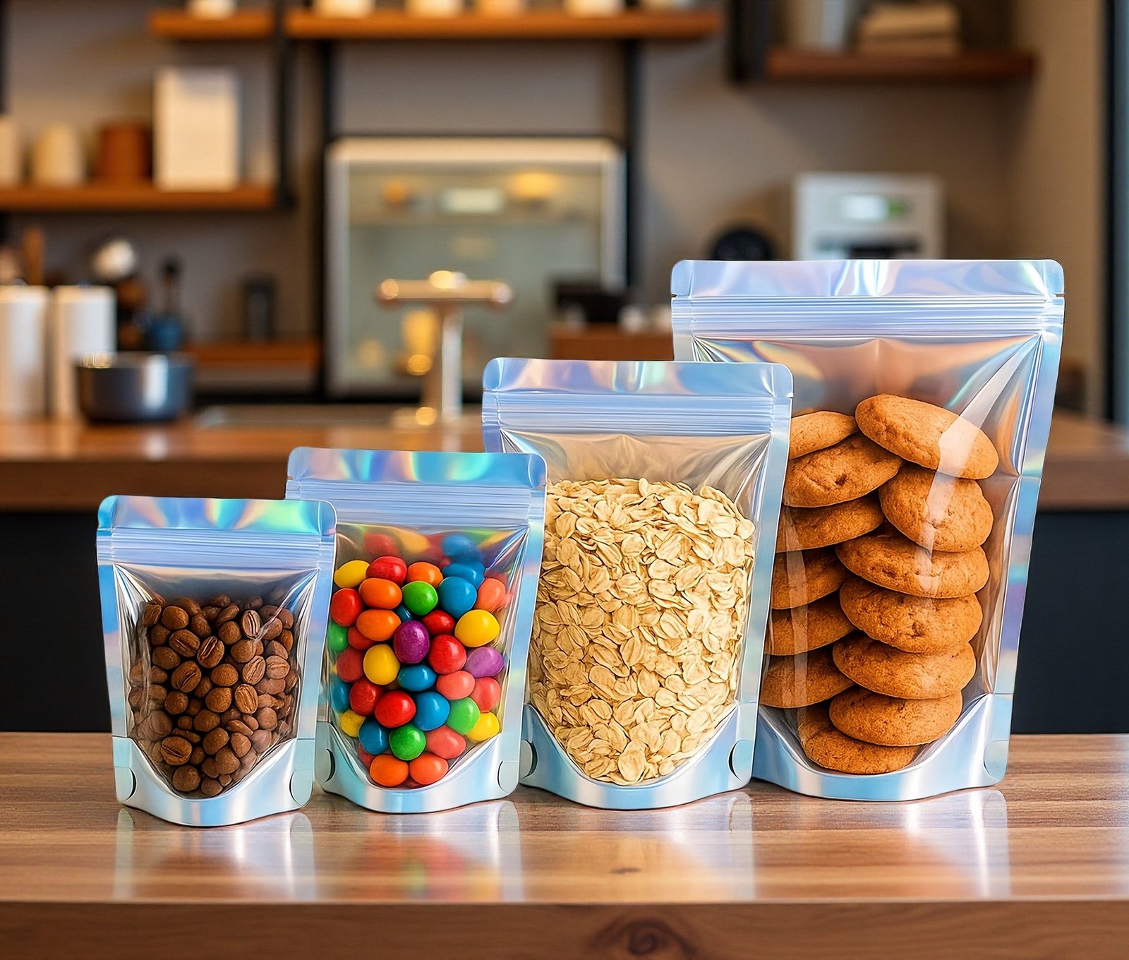 Sachets Doypack Holographiques Alimentaires pour Conservation – Image 4