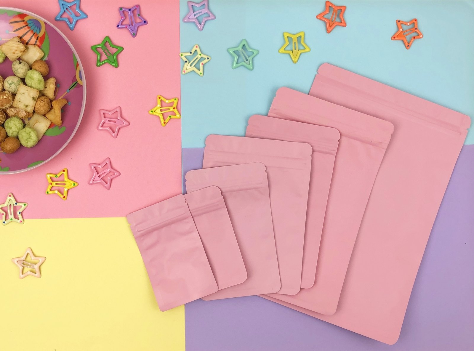 Sachets Zip Opaques Plats et Refermables avec Finition Mate – Image 15