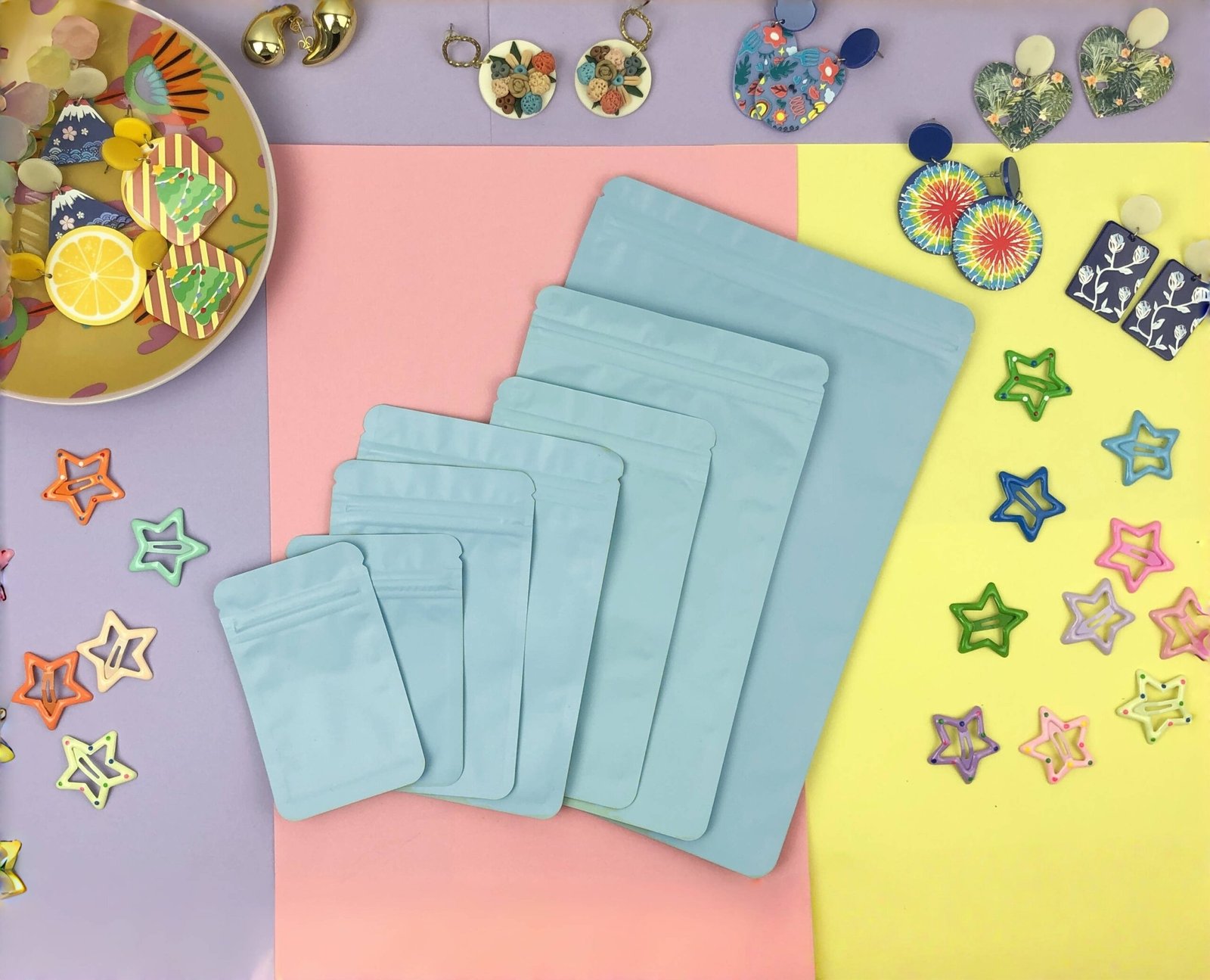 Sachets Zip Opaques Plats et Refermables avec Finition Mate – Image 17