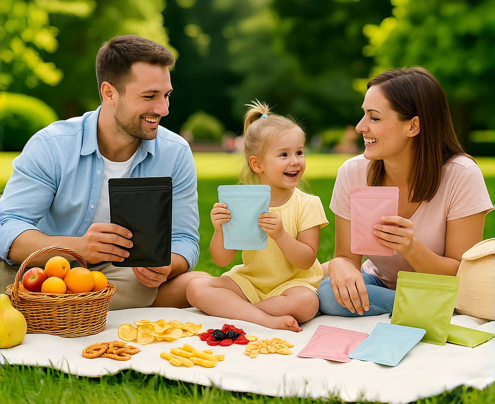 Sachets Zip Opaques Plats et Refermables avec Finition Mate – Image 19