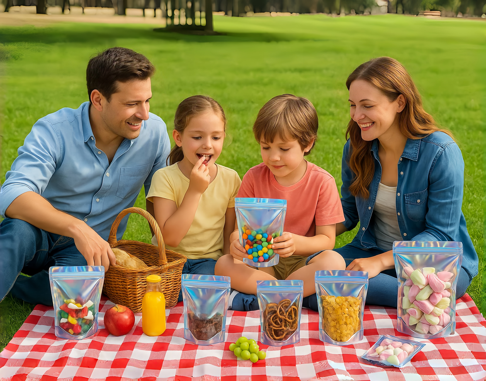 Sachets Doypack Holographiques Alimentaires pour Conservation – Image 12
