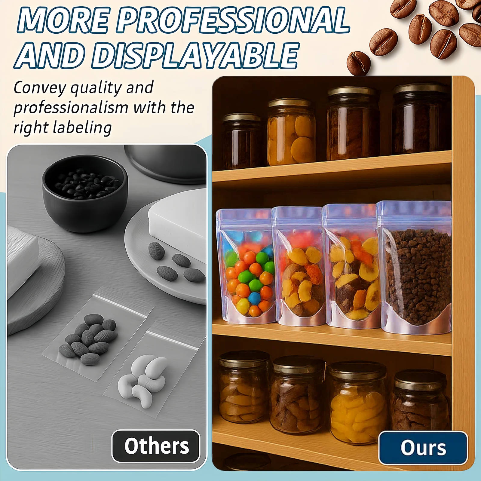 Sachets Doypack Holographiques Alimentaires pour Conservation – Image 13