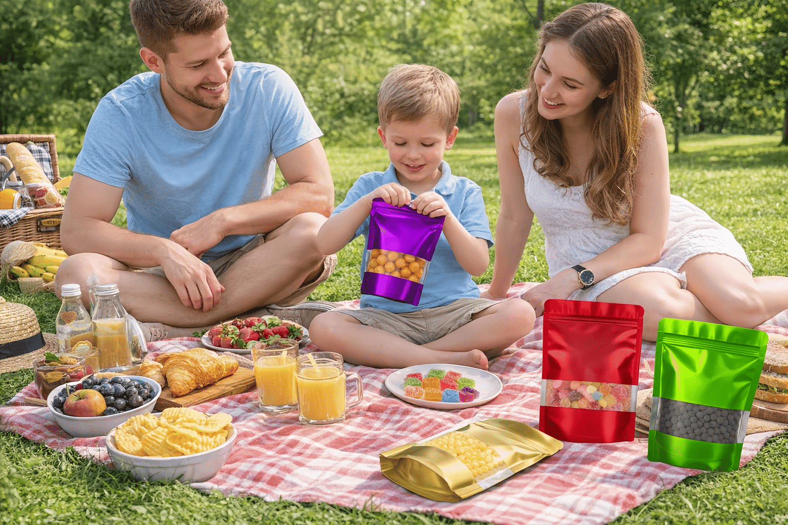 Sachets Zip Doypack Alimentaires avec Fenêtre Givrée | Pochettes de Conservation – Image 21